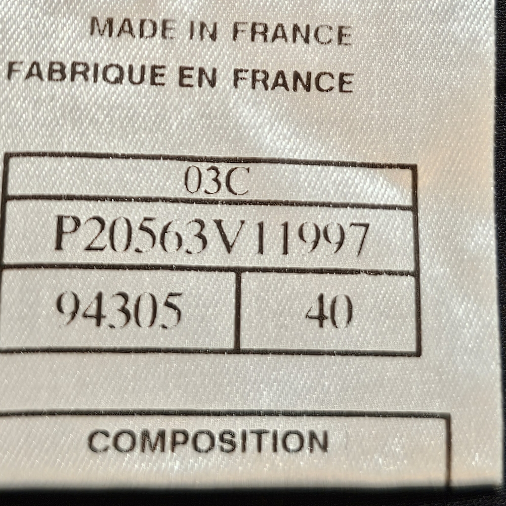 CHANEL Black Wool Maxi Skirt - Picture 9 of 16